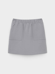 юбка  для девочки  КР 7153/серый 3911 к655