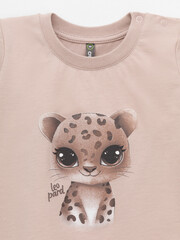 фуфайка  для девочки  КР 302860/бежевый 1305 к611