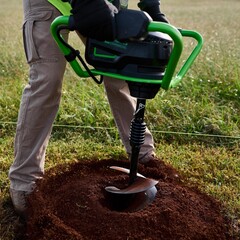 Землебур аккумуляторный Greenworks GC-AUGER 82V, без АКБ и ЗУ