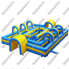 Надувной лабиринт "Дуга", 8*8*3 м