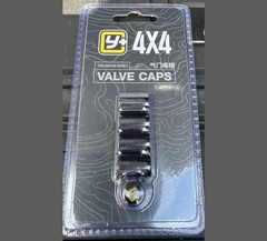 Алюминиевые колёсные колпачки Y+ на ниппель (комплект 5 шт.)