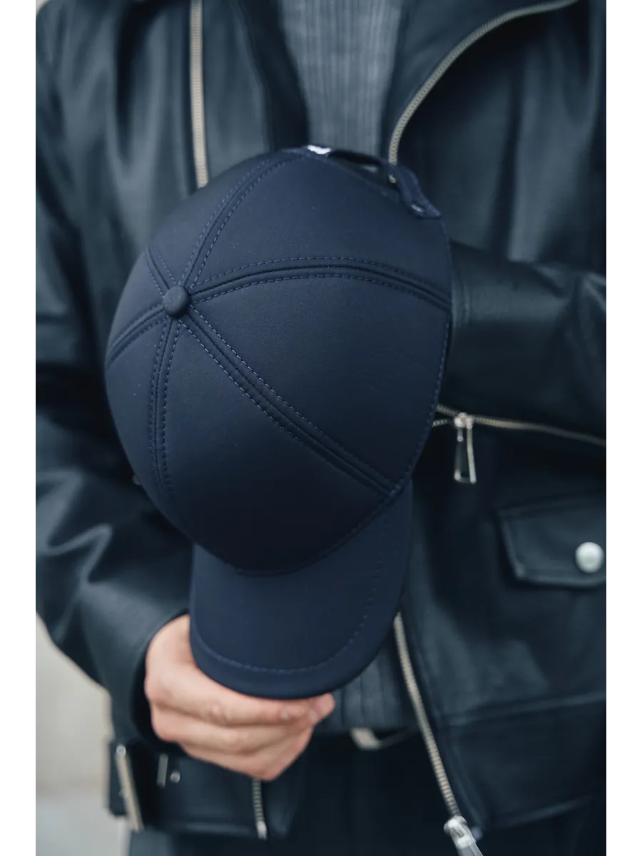 Кепка утепленная с ушками плащевка