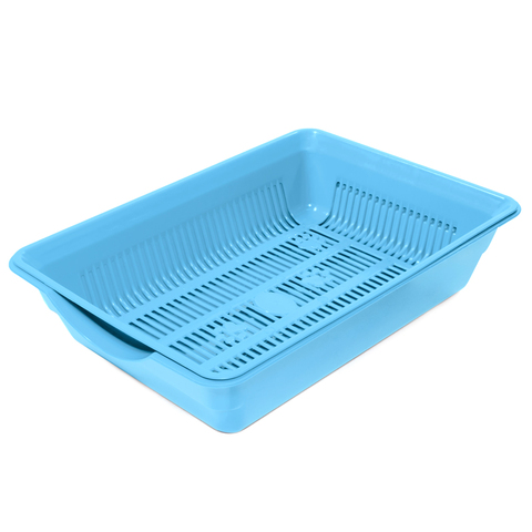 Triol туалет для кошек высокий с цветной сеткой 