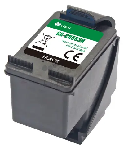 Картридж струйный G&G GG-CH563H черный (18мл) для HP DJ 1050, 2050, 2050s
