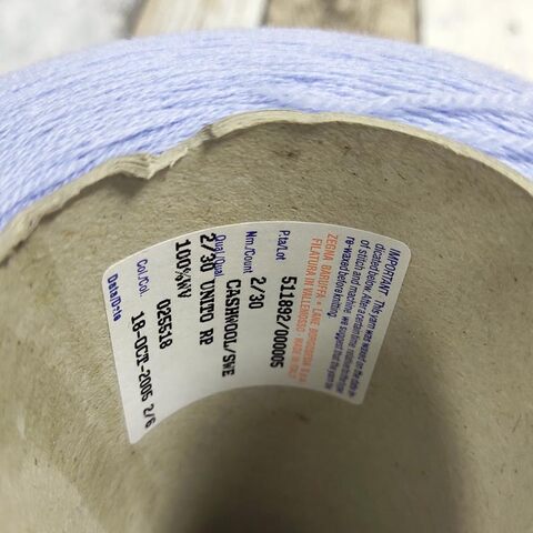 Меринос гребенной ZEGNA BARUFFA CASHWOOL 2/30 голубой