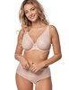 Кружевной бюстгальтер бралетт Mefemi KAYLA M bralette пудра