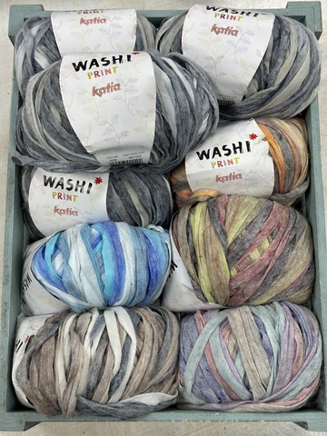GARAGE SALE — микс 9 мотков WASHI PRINT Лот 218