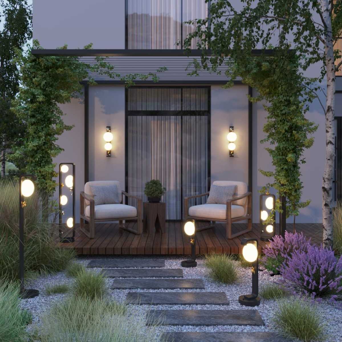 Ландшафтный светильник ODEON LIGHT NATURE 5434/1F