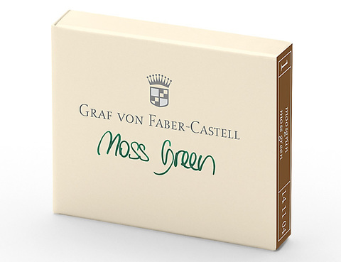 Картриджи с чернилами Graf von Faber-Castell Moss Green (141104)