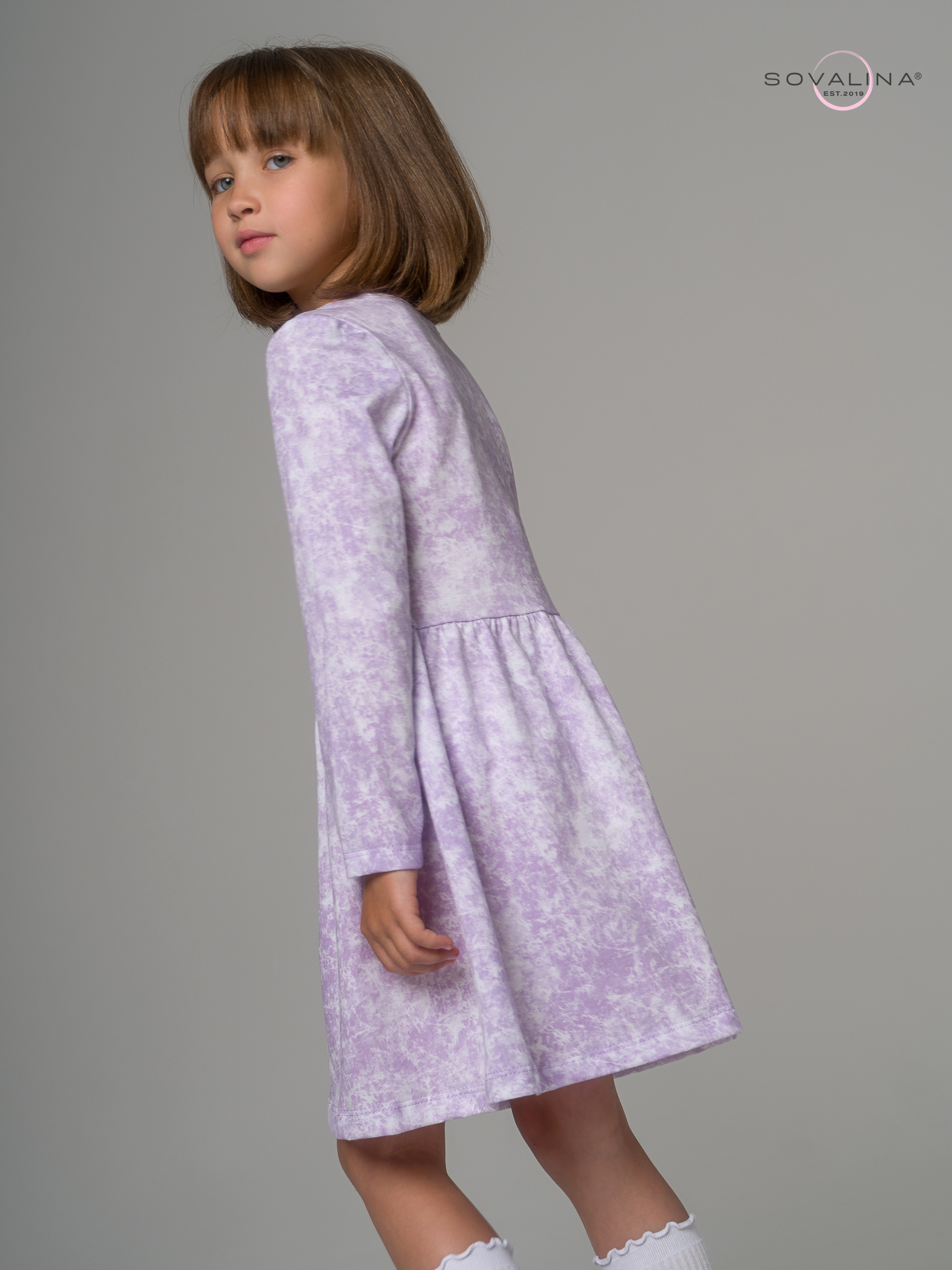 Платье Эля варенка сирень