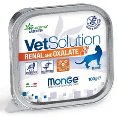 Влажный корм Monge VetSolution Cat Renal and Oxalate Ренал и Оксалат для кошек 100г