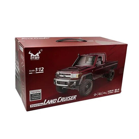 Радиоуправляемый внедорожник Toyota Land Cruiser 1:12 - MN-82PRO-GREY