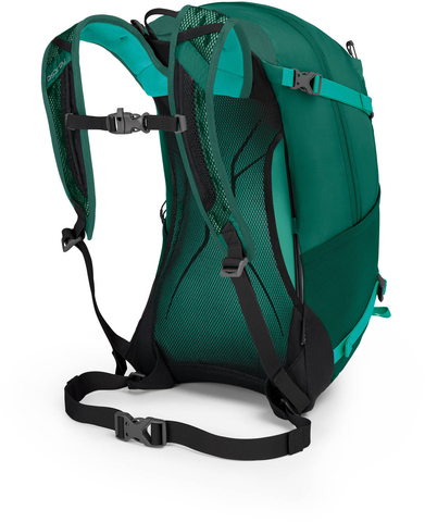 Картинка рюкзак туристический Osprey HIkelite 26 Aloe Green - 2