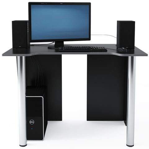 Стол Компьютерный LevelUP 1100 Черный/Серый