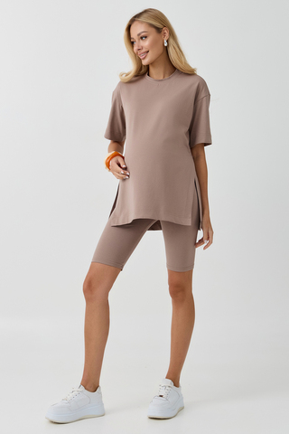 Костюм для беременных 15791 светлый мокко