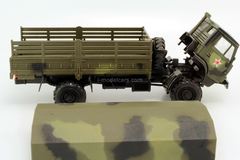 KAMAZ-4326 2-axle with awning camouflage Elecon 1:43 used