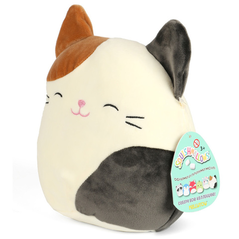 Мягкая игрушка сквиш антистресс Squishmallows Кот Кэмерон