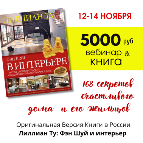 Вебинар Фэн Шуй Интерьера + книга