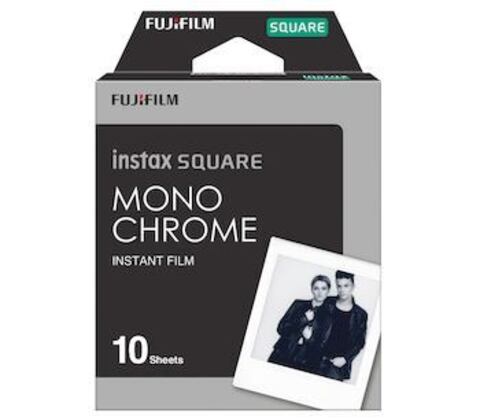 Fotoaparat lenti \ Картридж Fujifilm Instax SQUARE Monochrome, 10 снимков Instax SQUARE Monochrome