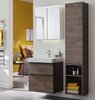 Geberit 500.229.01.1+500.352.JR.1 500.229.01.1+500.352.JR.1 Smyle Square Раковина 60х48 см+Smyle Square Шкафчик под раковину 60 см, высота 61.7 см, цвет "пекан"