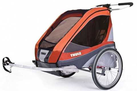 Картинка коляска Thule Chariot Corsaire2 абрикосовая  - 2