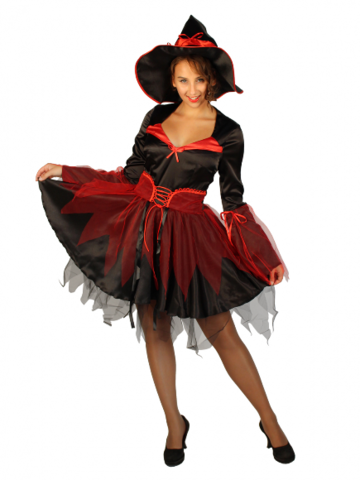 Карнавальный костюм Ведьмочка праздничная