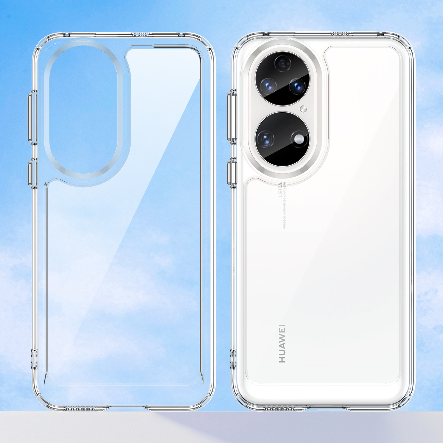 ✓ Усиленный прозрачный защитный чехол для смартфона Huawei P50, мягкий  отклик кнопок - купить по отличной цене 🤑 в интернет магазине caseport в  Москве и СПб