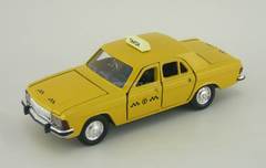 GAZ-3102 Volga Taxi with plafond Agat Mossar Tantal 1:43