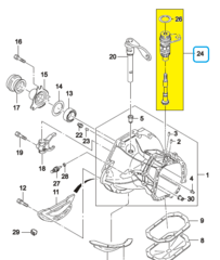 ПРИВОД СПИДОМЕТРА NEXIA, LANOS, CHANCE 1.5, GENTRA, CRUZE, AVEO, LACETTI, ESP