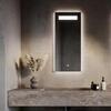 Sancos SL35 Solo Зеркало для ванной комнаты 350х800, LED подсветка; сенсорный выключатель, пластиковый светопропускающий короб