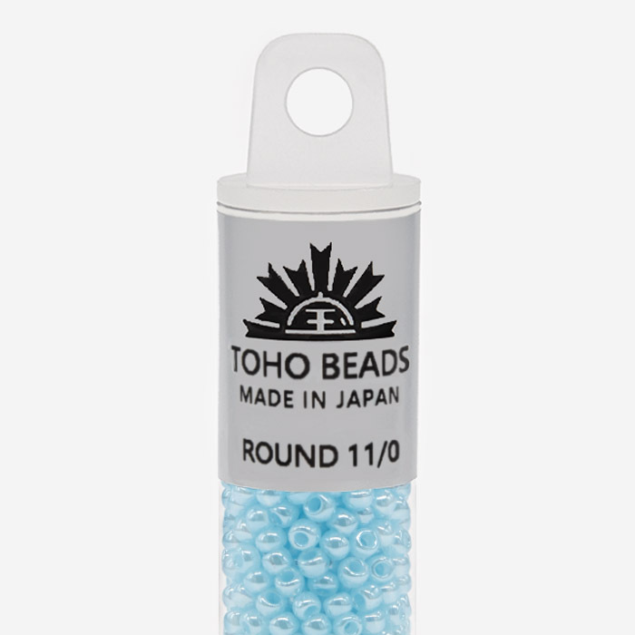 Японский бисер TOHO Round 11/0 (№143), жемчужный глянцевый