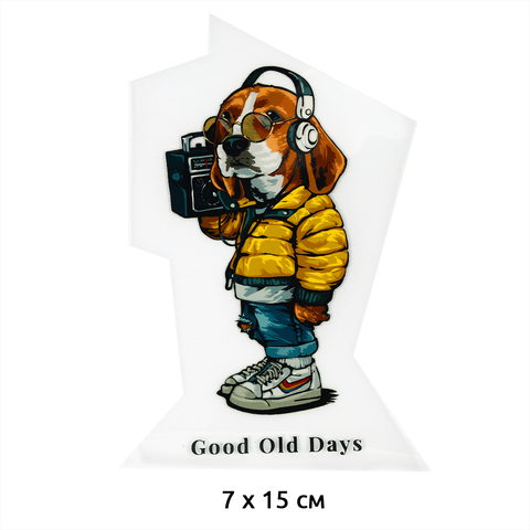 Термотрансфер  Dog 7х15см