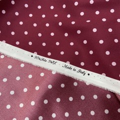 Итальянский шелк с горошком