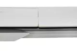 фото 2 Стол CREMONA 140 HIGH GLOSS STATUARIO Белый мрамор глянцевый, керамика/ белый каркас, DISAUR на profcook.ru