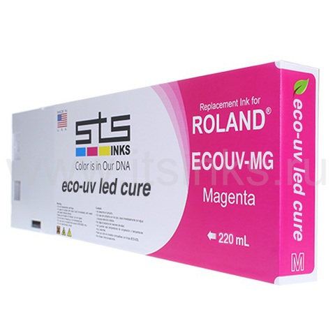 Картридж для Roland Eco - UV Magenta 220 мл