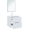 Aquanet 323178 Тумба с раковиной Терра 60 цв.белый матовый (323178)