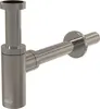 Alcaplast A400-N-P Сифон для умывальника DN32 DESIGN, NICKEL-глянец