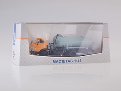 KAMAZ-53213 Vacuum machine KO-505 orange-gray 1:43 Start Scale Models (SSM)