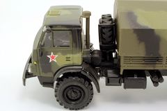 KAMAZ-4326 2-axle with awning camouflage Elecon 1:43 used