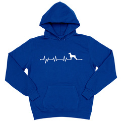 Толстовка "Сердечный ритм со шнауцером"