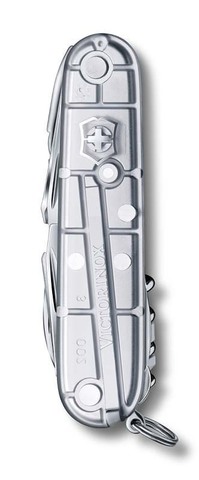 Нож Victorinox SwissChamp, 91 мм, 31 функция, полупрозрачный серебристый123