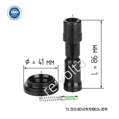Штепсель - наконечник катушки зажигания Honda / RVLT-46