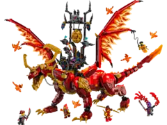 Конструктор LEGO Ninjago 71822 Первородный дракон Огня
