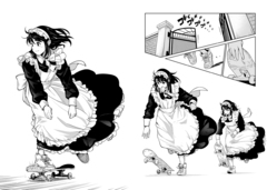 MAID SKATER. Горничные на скейтах. Том 1 (Твердый переплет)
