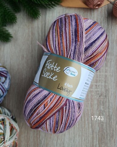Rellana Flotte Socke Lovely 1743