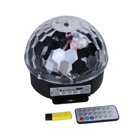 Светодиодный Диско-шар LED RGB Magic Ball Light c Bluetooth (с MP3-плеером и ПДУ)