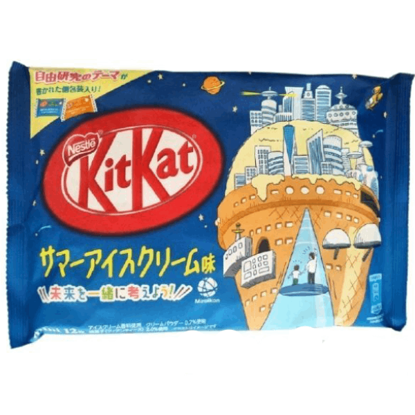 Кит кат со вкусом Мороженого  Kit-Kat Ice-cream