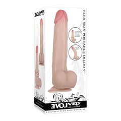Фаллоимитатор с подвижной кожей Flexskin Poseable Dildo - 22,9 см. - 