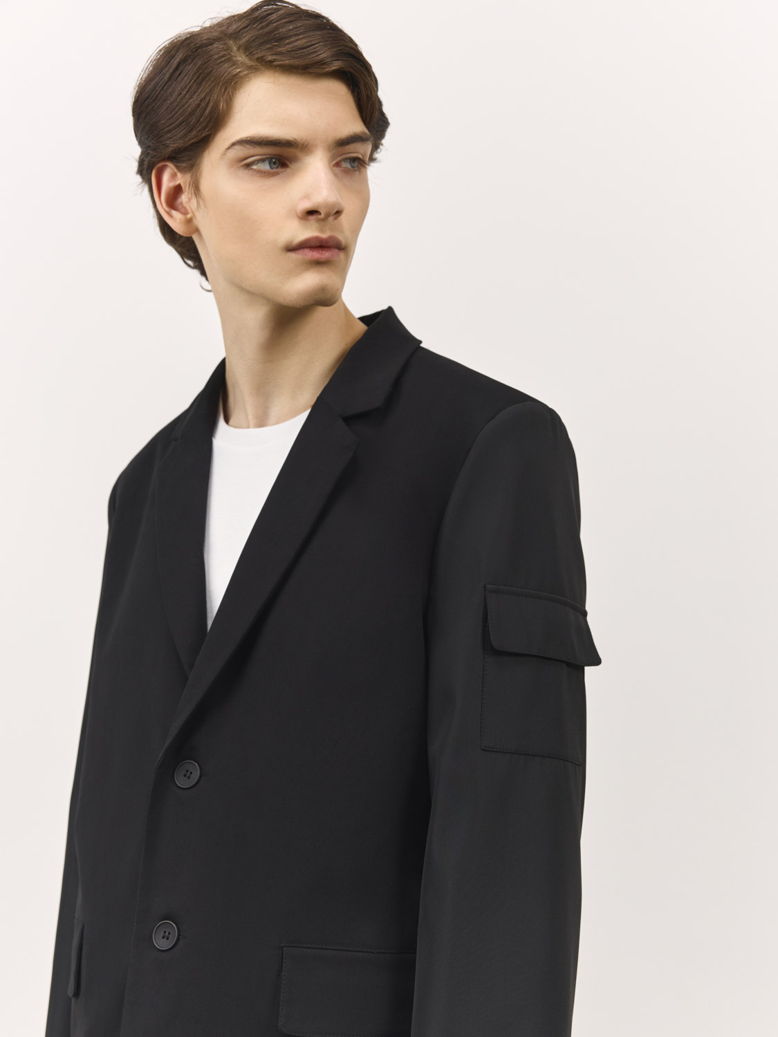 

Пиджак Давенпорт комбинированный, Черный