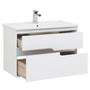 Aquanet 212663 Тумба с раковиной Aquanet Модена 85 белый (212663)